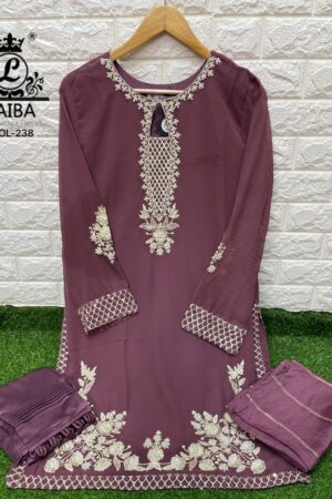 LAIBA AM VOL 238 READYMADE PAKISTANI KURTI DESIGN 2024