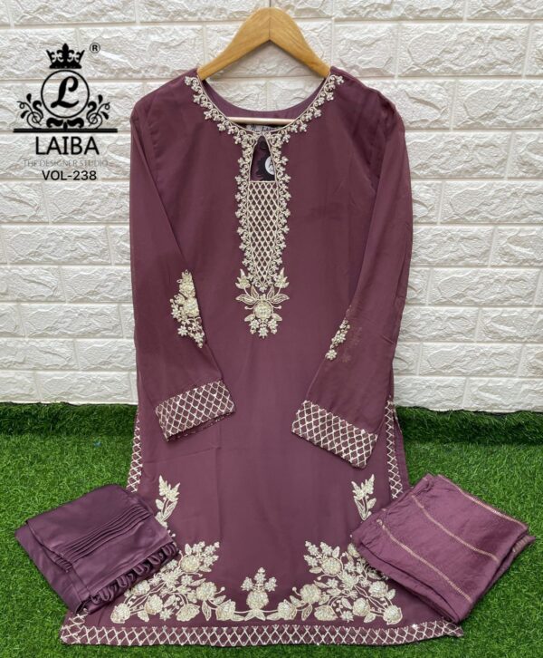 LAIBA AM VOL 238 READYMADE PAKISTANI KURTI DESIGN 2024