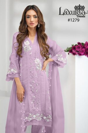LAXURIA TRENDS 1279 READYMADE PAKISTANI KURTI CATALOGUE