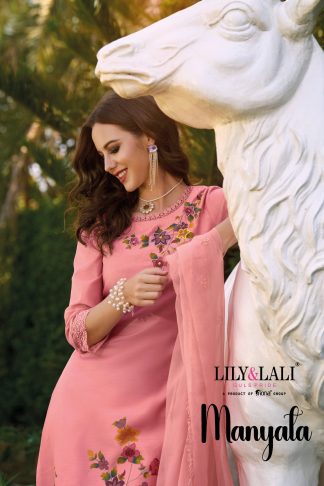 LILY & LALI MANYATA 15401 TO 15406 PREMIUM SALWAR SUITS 2024 WHOLESALE