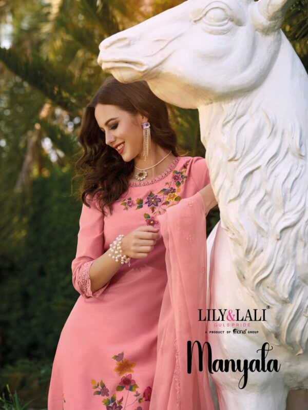 LILY & LALI MANYATA 15401 TO 15406 PREMIUM SALWAR SUITS 2024 WHOLESALE