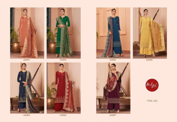 LT NITYA 63001-63007 VOL-163 PARTY WEAR ONLINE CATALOGUE SUITS