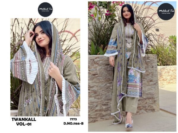 MEHBOOB TEX 1166 SUMMER COLLECTION COTTON SALWAR SUITS WHOLESALE - Image 10