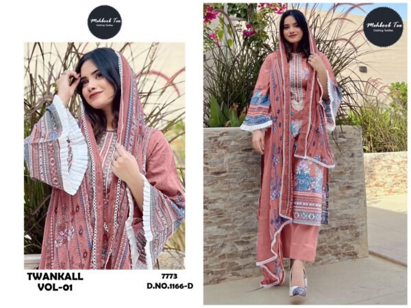 MEHBOOB TEX 1166 SUMMER COLLECTION COTTON SALWAR SUITS WHOLESALE - Image 11