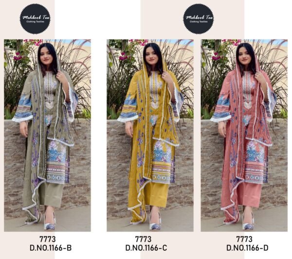MEHBOOB TEX 1166 SUMMER COLLECTION COTTON SALWAR SUITS WHOLESALE