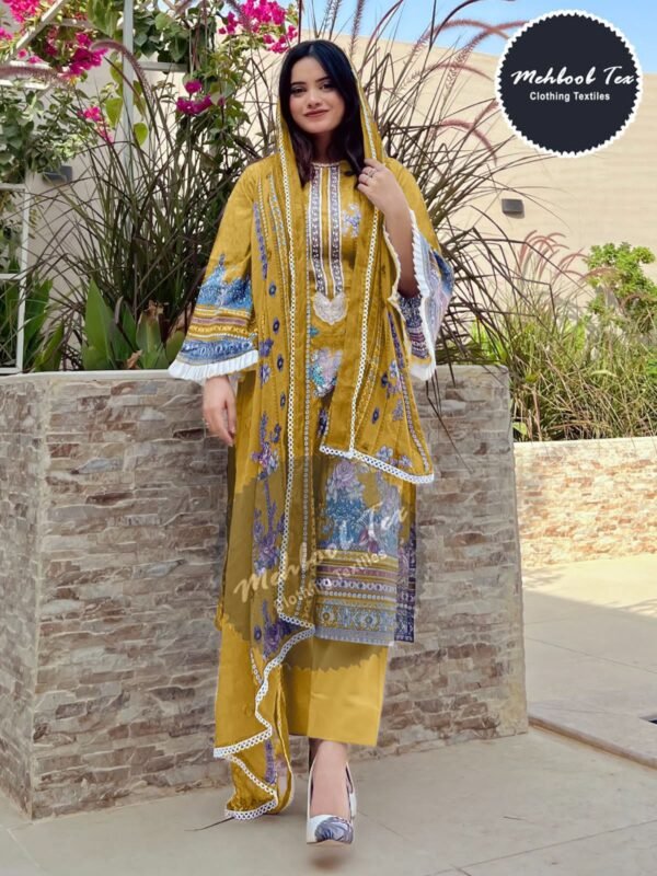 MEHBOOB TEX 1166 SUMMER COLLECTION COTTON SALWAR SUITS WHOLESALE - Image 5