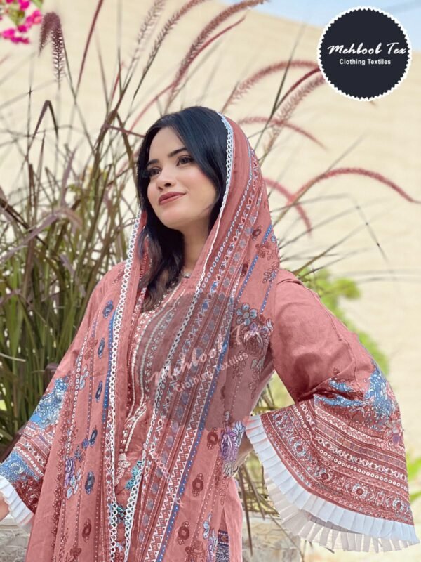 MEHBOOB TEX 1166 SUMMER COLLECTION COTTON SALWAR SUITS WHOLESALE - Image 8