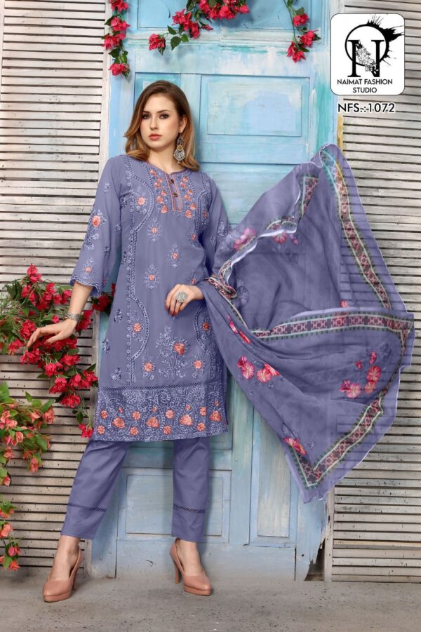 NAIMAT FASHION STUDIO NFS 1072 WHOLESALE CATALOGUE PAKISTANI SUITS