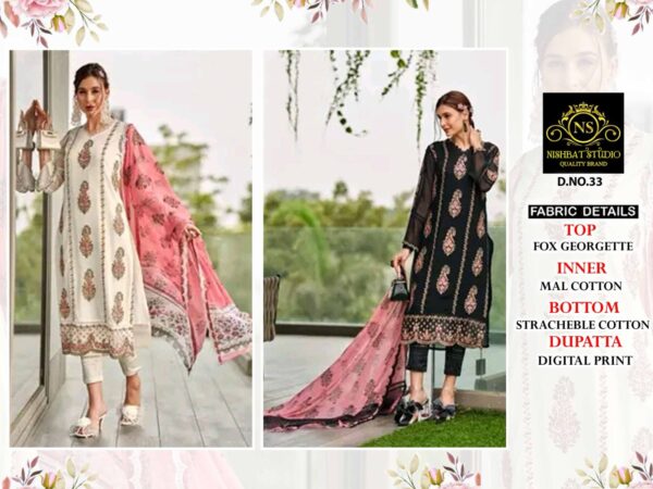 NISHBAT STUDIO 33 READYMADE PAKISTANI KURTI ONLINE WHOLESALE