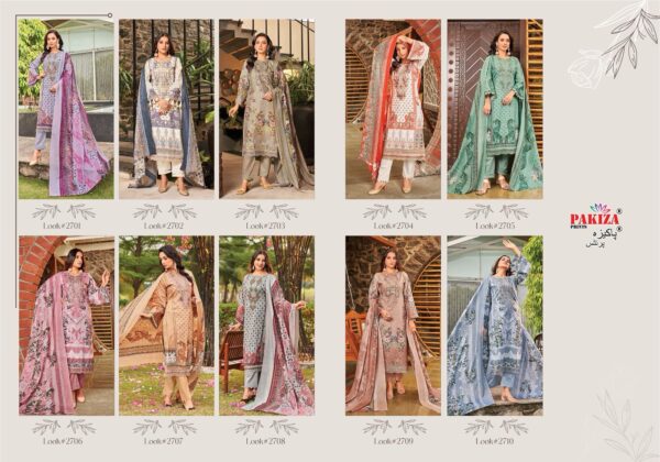 PAKIZA PRINTS HANIYA HIBA VOL-27 LAWN PAKISTANI SUITS SUPPLIER