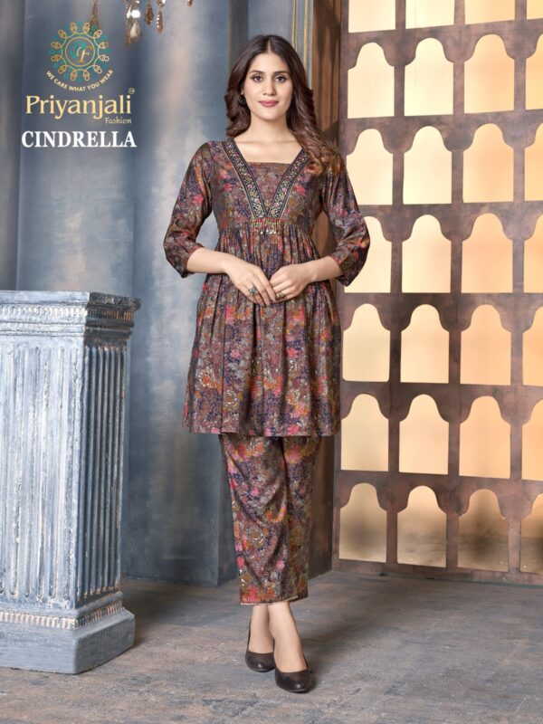 PRIYANJALI FASHION CINDRELLA CORD SET CATALOGUE ONLINE WHOLESALE