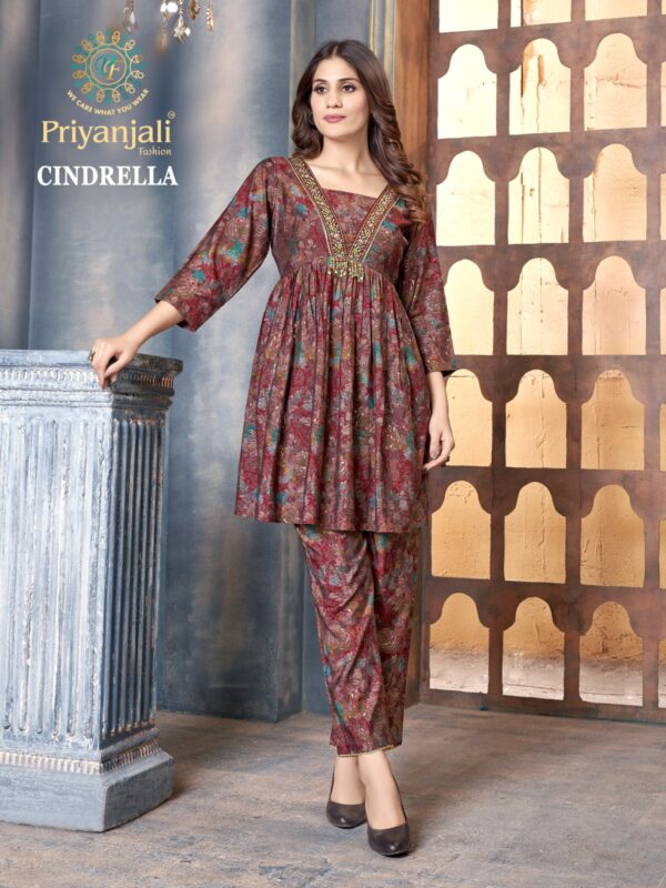 PRIYANJALI FASHION CINDRELLA CORD SET CATALOGUE ONLINE WHOLESALE