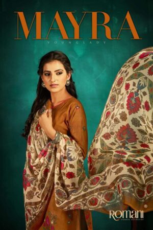 ROMANI MAYRA 1021 CAMBRIC COTTON WHOLESALE CATALOGUE SUITS