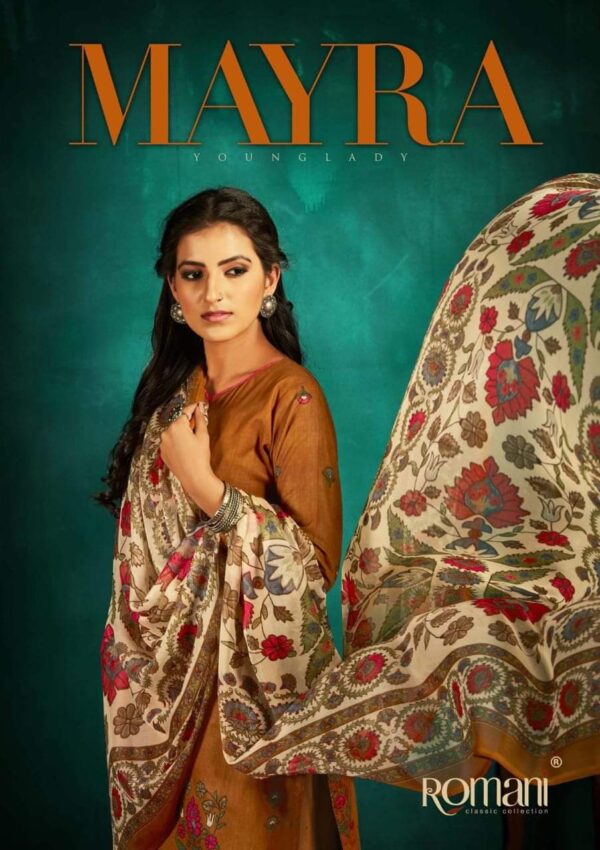 ROMANI MAYRA 1021 CAMBRIC COTTON WHOLESALE CATALOGUE SUITS