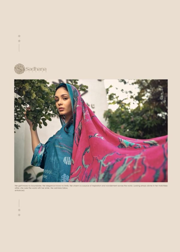 SADHANA FASHION HAVAADIS MASLIN SILK SALWAR SUITS ONLINE WHOLESALE