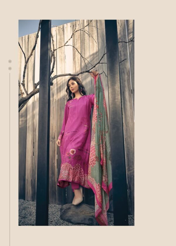 SADHANA FASHION HAVAADIS MASLIN SILK SALWAR SUITS ONLINE WHOLESALE - Image 21