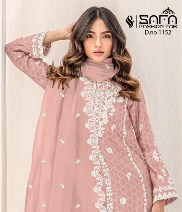 SAFA FASHION FAB 1152 PAKISTANI KURTI CATALOGUE DESING 2023