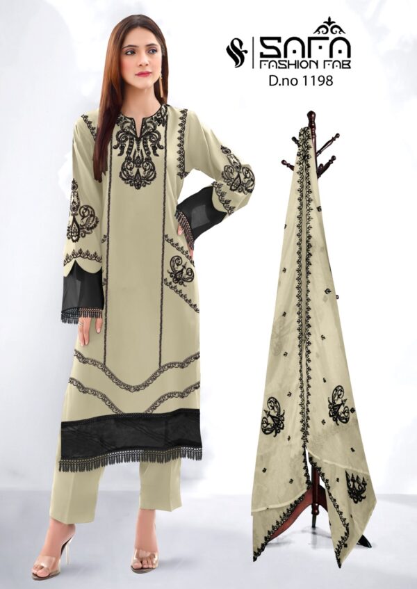 SAFA FASHION FAB 1198 READYMADE PAKISTANI KURTIS WHOLESALE