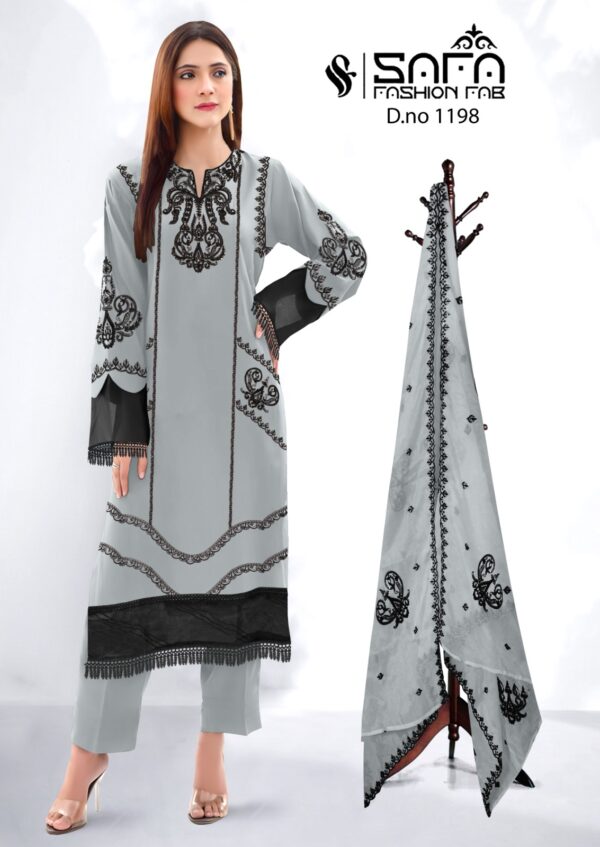 SAFA FASHION FAB 1198 READYMADE PAKISTANI KURTIS WHOLESALE