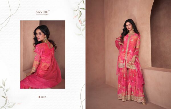 SAYURI DESIGNER LOTUS NX 5296 & 5297 WEDDING PLAZZO SET ONLINE