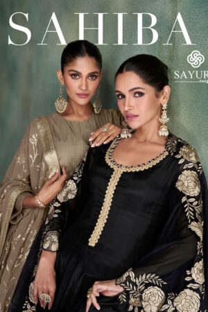 SAYURI DESIGNER SAHIBA PURE SILK WHOLESALE SALWAR KAMEEZ INDIA