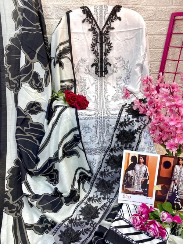SHARADDHA DESIGNER BLISS VOL-02 PAKISTANI SUITS NEW CATALOGUE - Image 6
