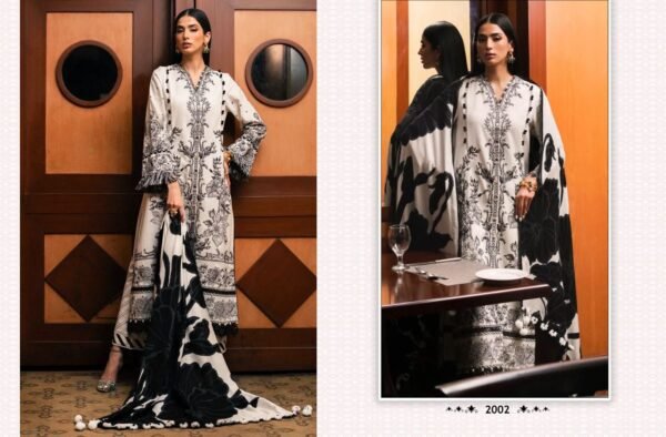 SHARADDHA DESIGNER BLISS VOL-02 PAKISTANI SUITS NEW CATALOGUE - Image 13