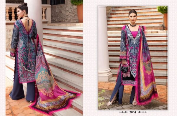 SHARADDHA DESIGNER BLISS VOL-02 PAKISTANI SUITS NEW CATALOGUE - Image 11