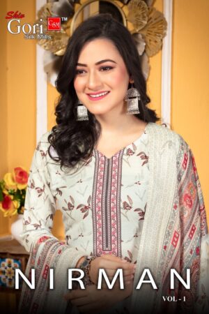 SHIV GORI SILK MILLS NIRMAN VOL 1 DIGITAL STYLE SALWAR SUITS WHOLESALE