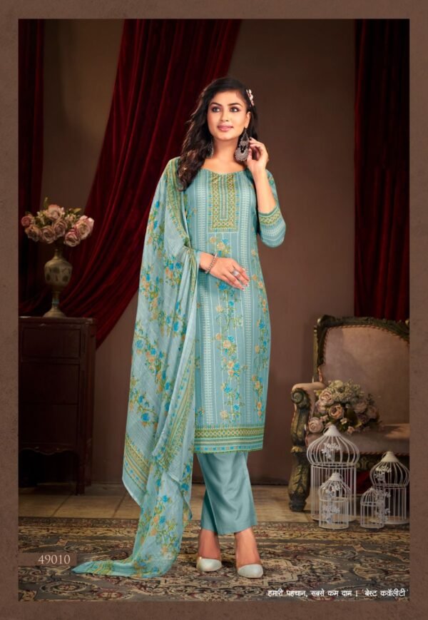 SHIV GORI SILK MILLS PANJABI KUDI VOL-49 PREMIUM SALWAR SUITS ONLINE - Image 2