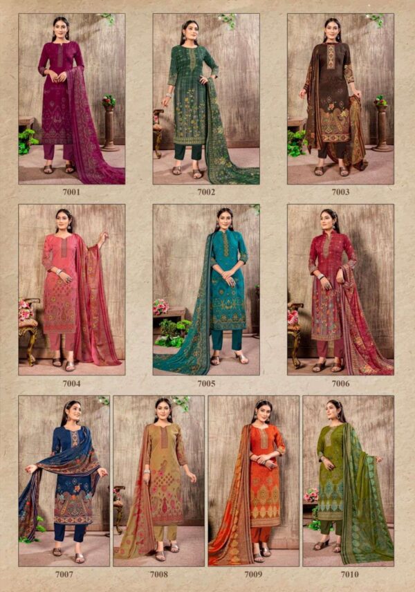 SHIV GORI SILK MILLS SONPARI VOL-7 PREMIUM COTTON DRESS MATERIAL WHOLESALE