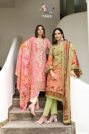 SHREE FABS BIN SAEED LAWN COLLECTION VOL-07 READYMADE KURTI CATALOGUE