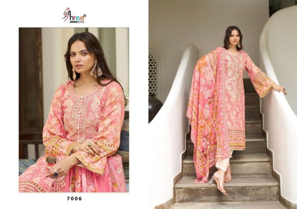 SHREE FABS BIN SAEED LAWN COLLECTION VOL-07 READYMADE KURTI CATALOGUE