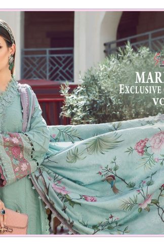 SHREE FABS MARIYA B VOL 7 COTTON PAKISTANI SUITS MANUFACTURER