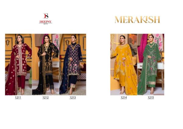 SHREE FABS MERAKISH PURE VELVET SALWAR SUITS ONLINE SUPPLIER