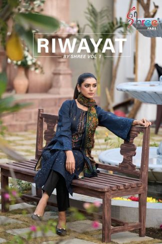 SHREE FABS RIWAYAT BY SHREE VOL 1 PAKISTANI SALWAR KAMEEZ ONLINE