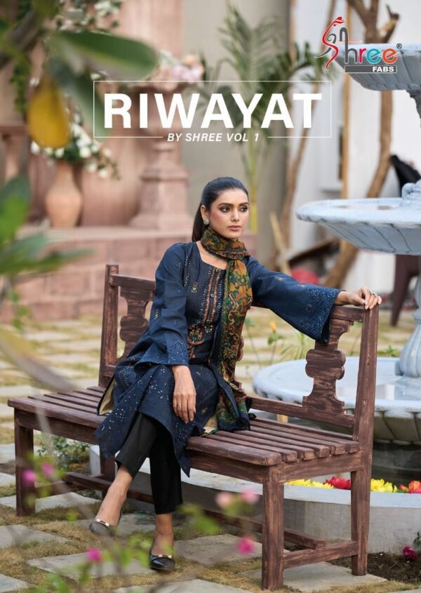 SHREE FABS RIWAYAT BY SHREE VOL 1 PAKISTANI SALWAR KAMEEZ ONLINE