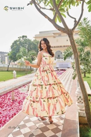 SWISH BE RICH VOL 4 PRINTED LONG KURTI ONLINE WHOLESALE