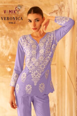 AASHIRWAD HEAVY FOX GEORGETTE 7405 PLAZZO SUITS WHOLESALE