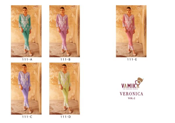 VAMIKA VERONICA Vol-2 111A To 111E CODE SET ONLINE WHOLESALE