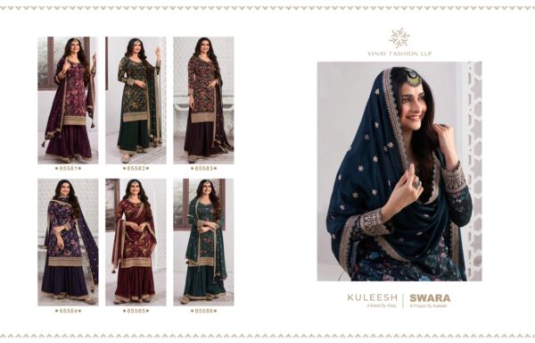 VINAY FASHION KULEESH SWARA READY MADE PLAZZO SET CATALOGUE