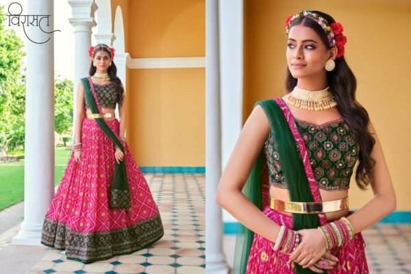 VIRASAT ARUNIMA READYMADE LEHENGA CHOLI CATALOGUE WITH PRICE - Image 11