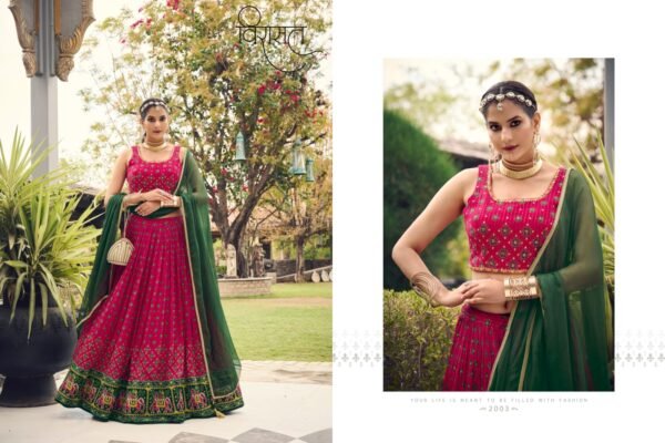 VIRASAT ARUNIMA READYMADE LEHENGA CHOLI CATALOGUE WITH PRICE - Image 4