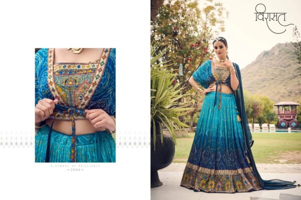 VIRASAT ARUNIMA READYMADE LEHENGA CHOLI CATALOGUE WITH PRICE - Image 7