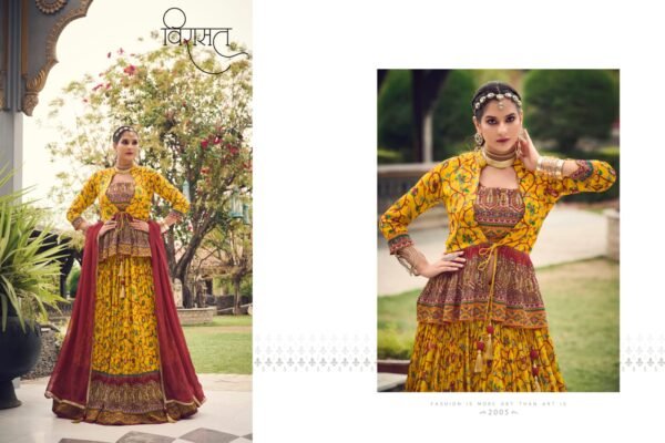 VIRASAT ARUNIMA READYMADE LEHENGA CHOLI CATALOGUE WITH PRICE - Image 9