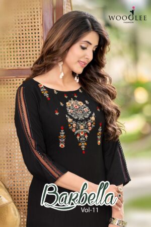 WOOGLEE BARBELLA VOL 11 READYMADE KURTI ONLINE WHOLESALE
