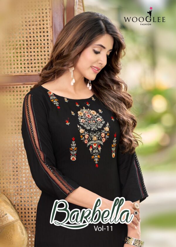 WOOGLEE BARBELLA VOL 11 READYMADE KURTI ONLINE WHOLESALE