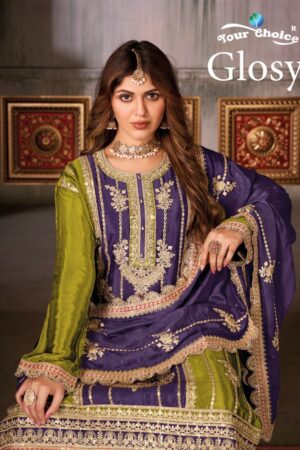YOUR CHOICE GLOSSY 10001 TO 10004 STRAIGHT SARARA ONLINE WHOLESALE
