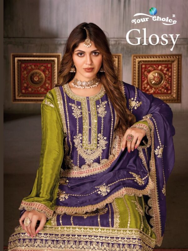 YOUR CHOICE GLOSSY 10001 TO 10004 STRAIGHT SARARA ONLINE WHOLESALE