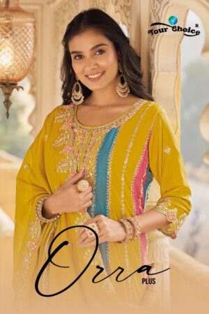 YOUR CHOICE ORRA PLUS FANCY SALWAR SUITS ONLINE WHOLESALE
